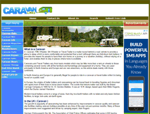 Tablet Screenshot of caravanlinks.com